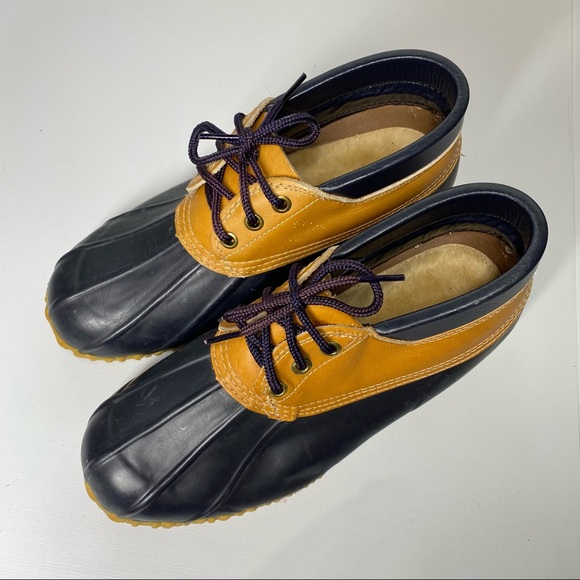 EDDIE BAUER Sherpa Lined Classic Duck Boots Waterproof Rain 8 - Picture 2 of 7